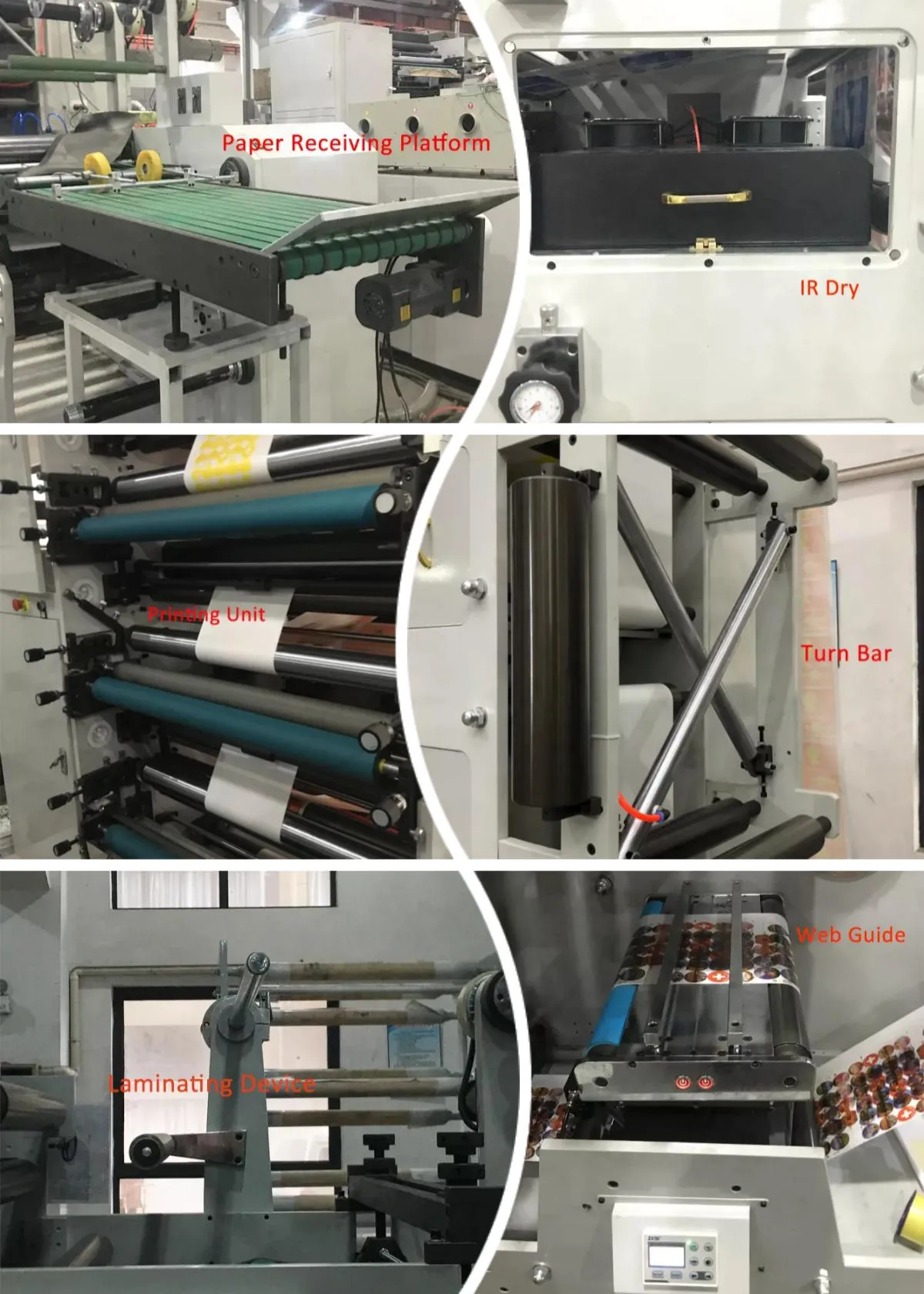 Автоматическая печатная машина для рулонов HF-RY-320 (10)