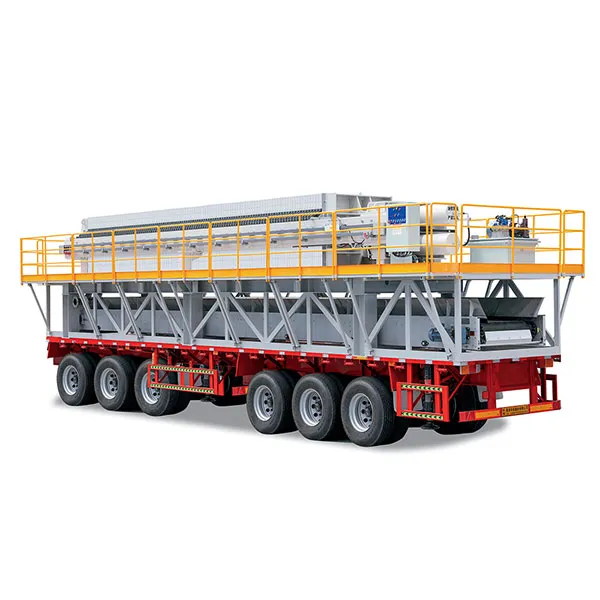 Мобильная платформа фильтрующего пресса